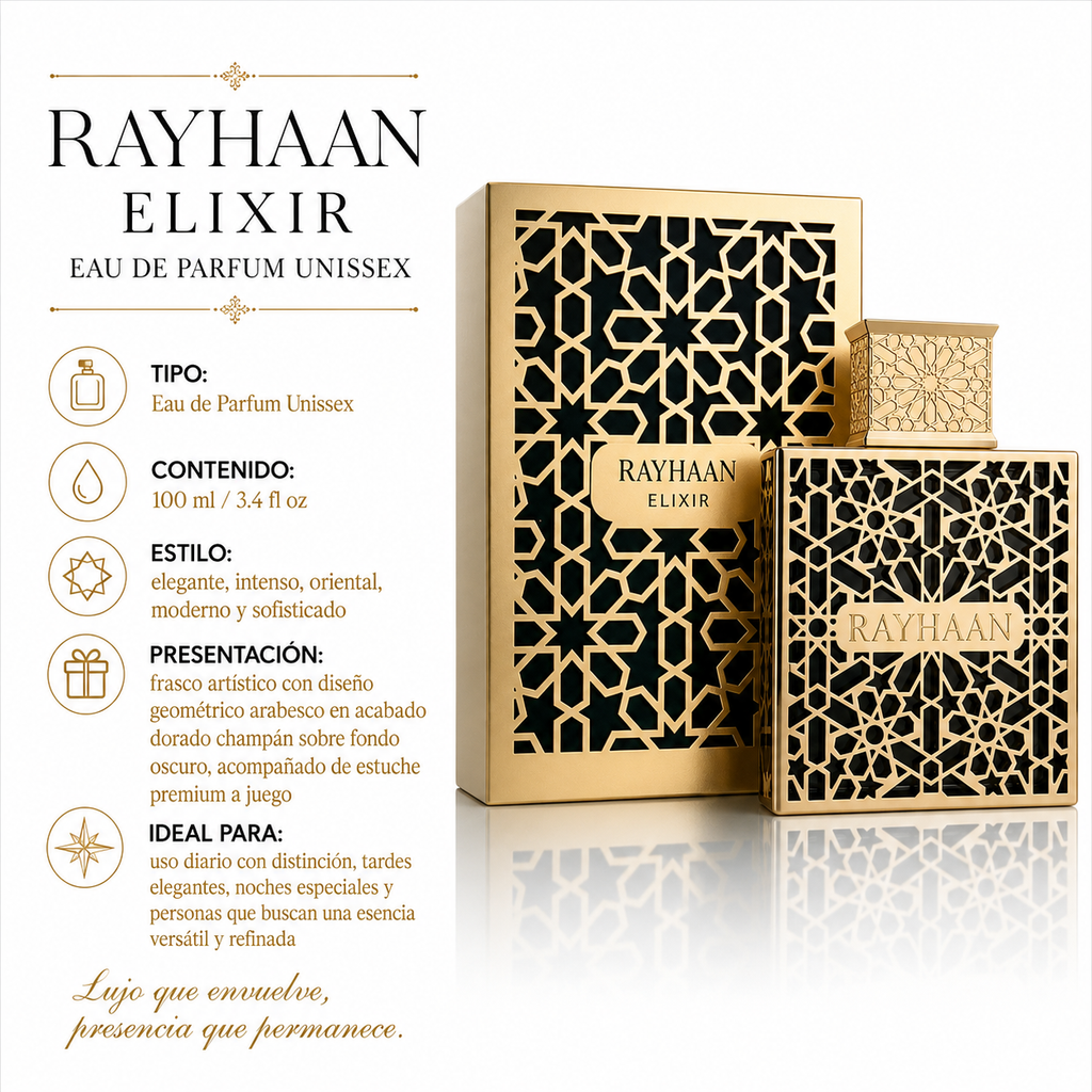 Rayhaan Elixir Eau de Parfum Unisex 100ml