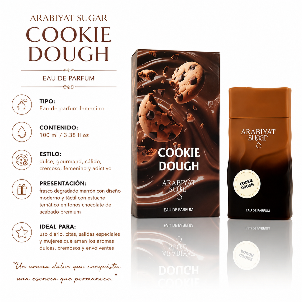 Arabiyat Sugar Cookie Dough Eau de Parfum Femenino 100ml
