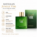 Rayhaan Jungle Vibe Eau de Parfum Unissex 100ml