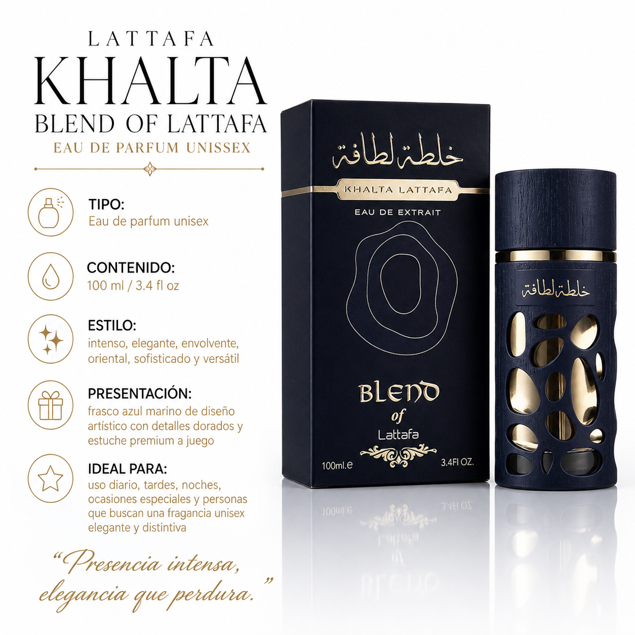 Lattafa Khalta Blend Of Lattafa Eau de Parfum Unisex 100ml