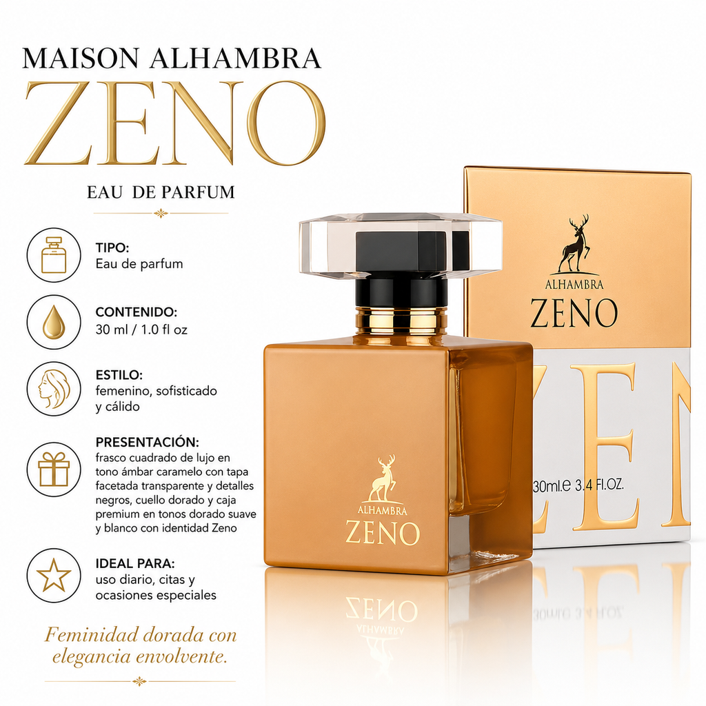 Maison Alhambra Zeno Eau de Parfum Femenino 30ml