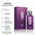Afnan 9PM Pour Femme Eau de Parfum Femenino 100 ml