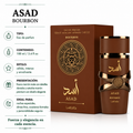 Lattafa Asad Bourbon Eau de Parfum Unissex 100ml