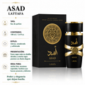 Lattafa Asad EDP 100ml Negro