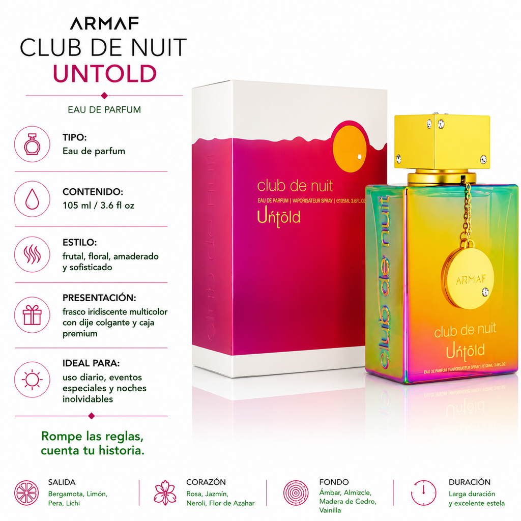 Armaf Club De Nuit Untold EDP 105 ml