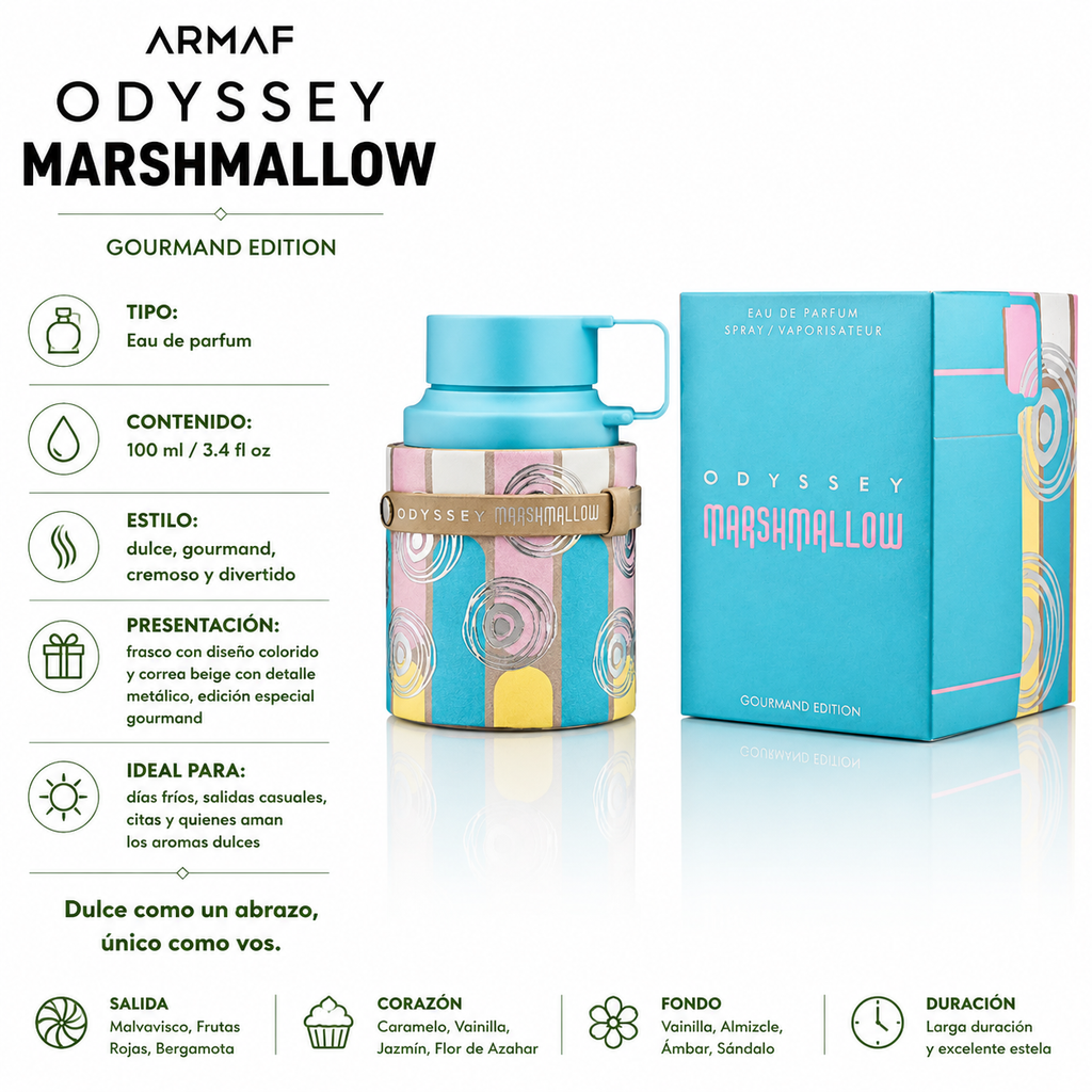 Armaf Odyssey Marshmallow Gourmand Edition Eau de Parfum Unissex 100ml