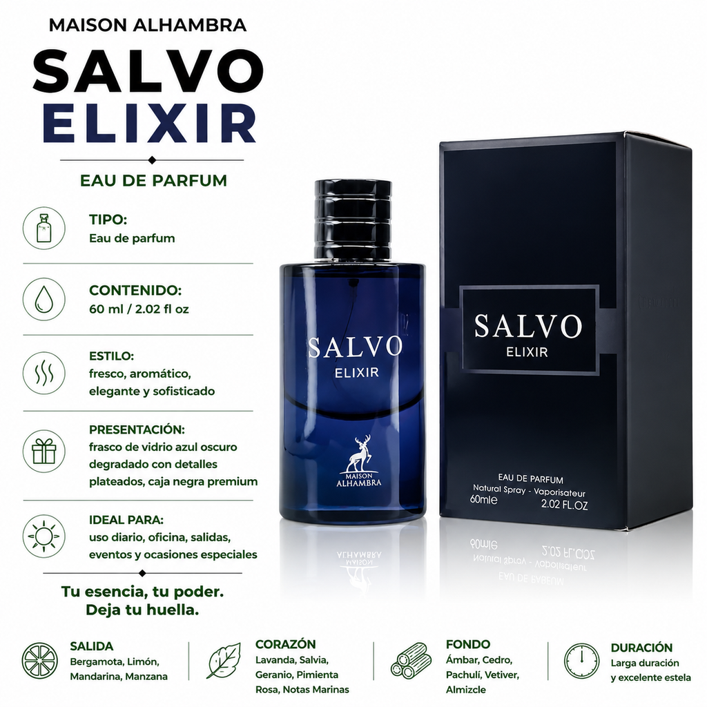 Maison Alhambra Salvo Elixir EDP 60 ml
