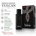 French Avenue Vulcan Black Extrait de Parfum Masculino 100ml
