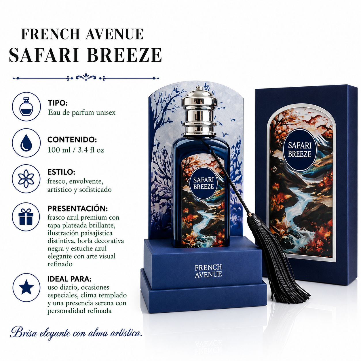 French Avenue Safari Breeze Extrait de Parfum Unisex 100ml