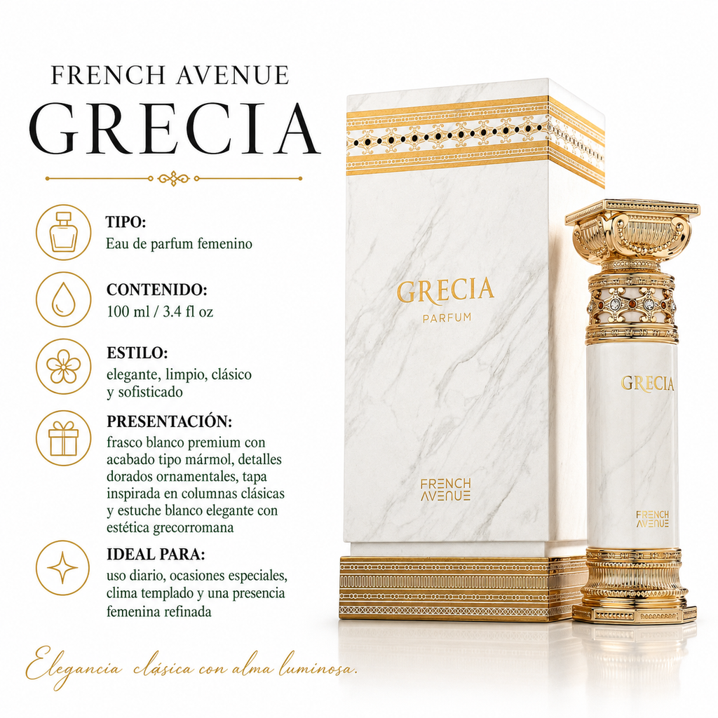 French Avenue Grecia Eau de Parfum Unisex 100ml