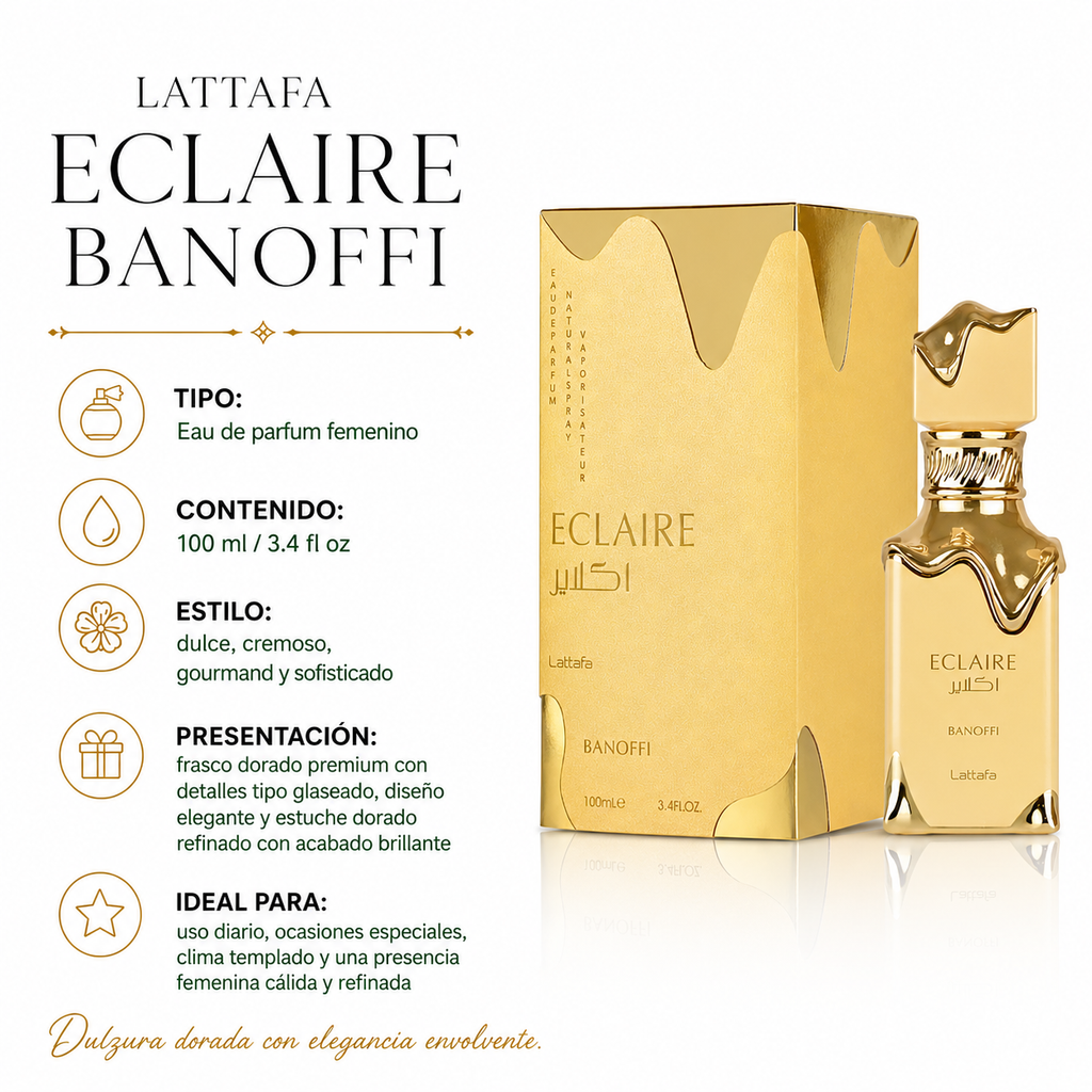 Lattafa Eclaire Banoffi EDP 100ml