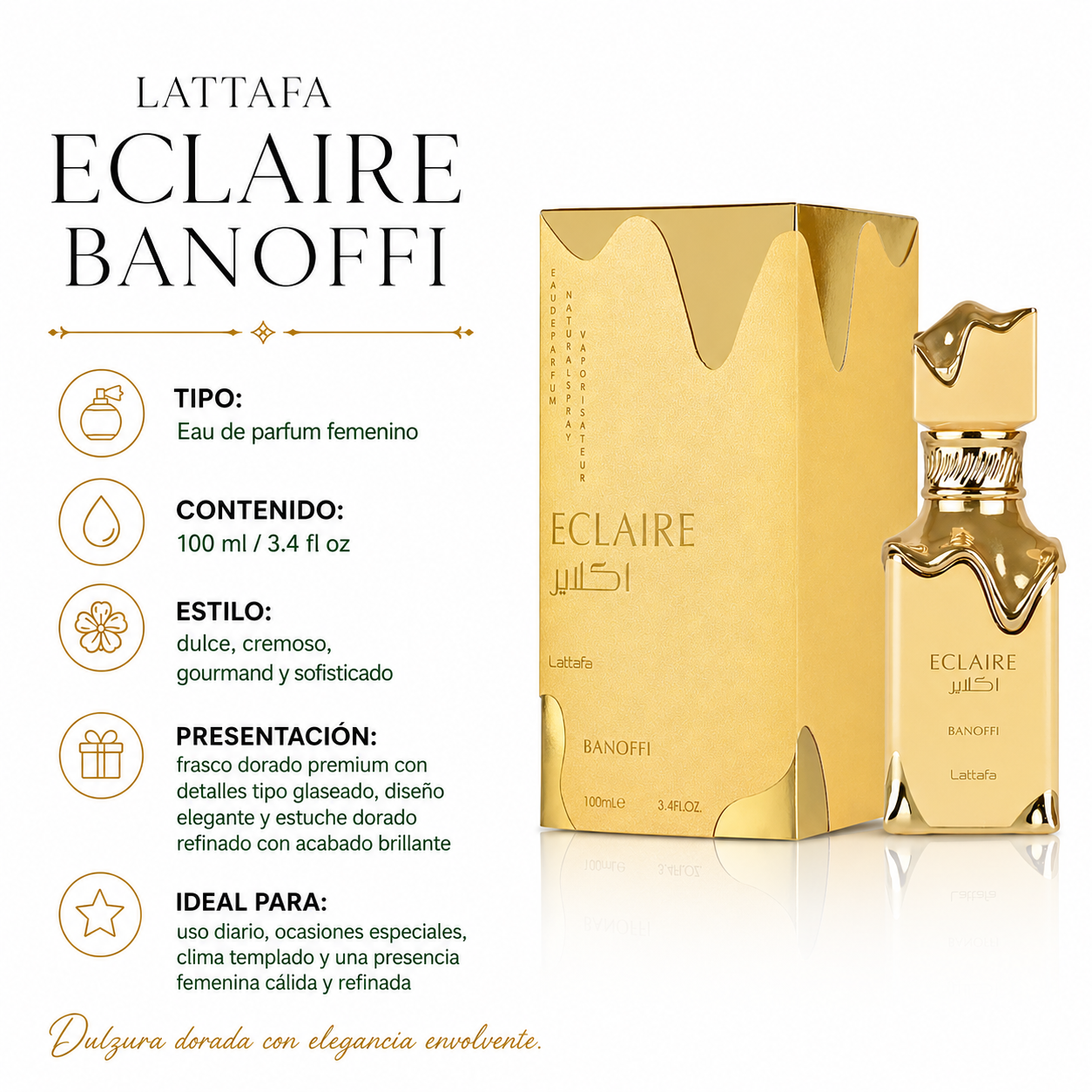 Lattafa Eclaire Banoffi EDP 100ml