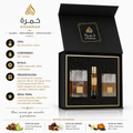Kit Lattafa Khamrah EDP Unisex 100ml + 12ml + 50ml