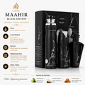 Kit Lattafa Maahir Black Edition EDP Unisex 300ml + 200ml + 100ml