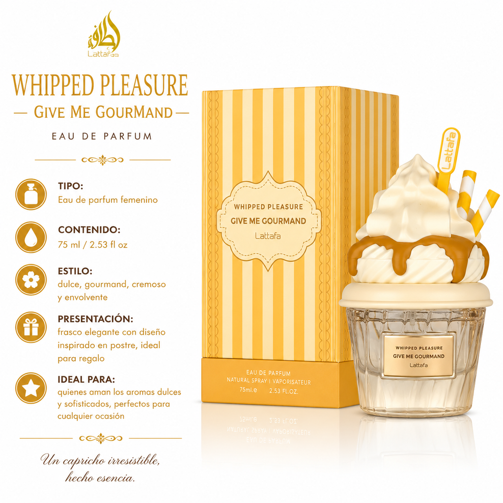 Lattafa Whipped Pleasure Eau de Parfum Unisex 75ml