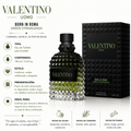Valentino Uomo Born In Roma Green Stravaganza Eau de Toilette Masculino 100ml