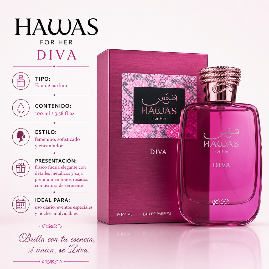 Rasasi Hawas Diva EDP – 100ML