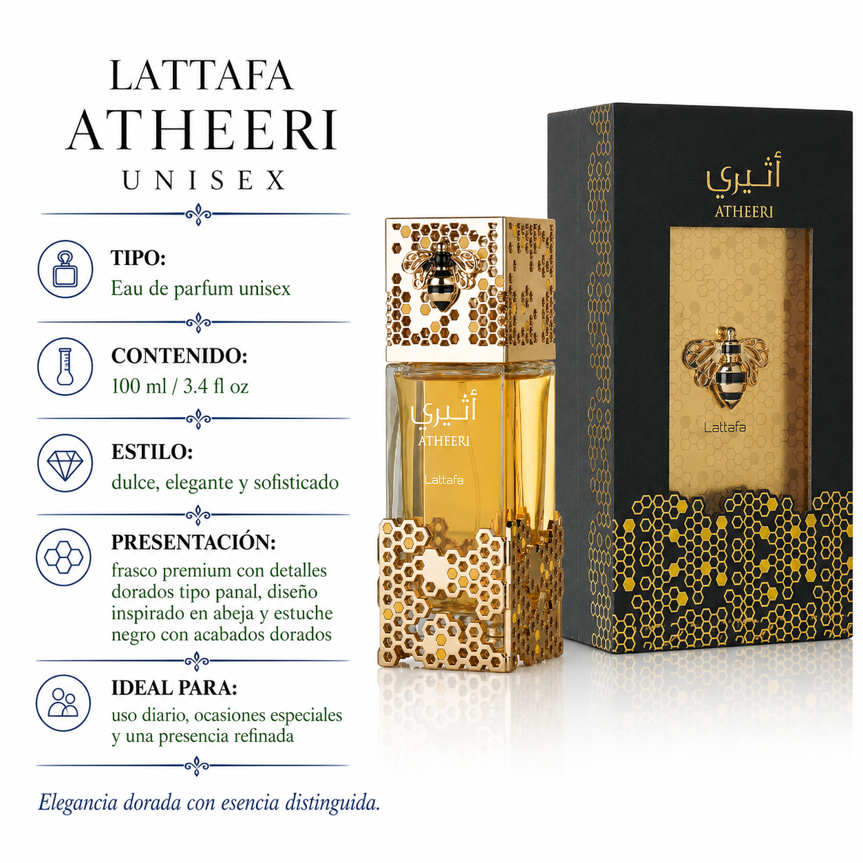 Lattafa Atheeri Feminino Eau de Parfum 100ml