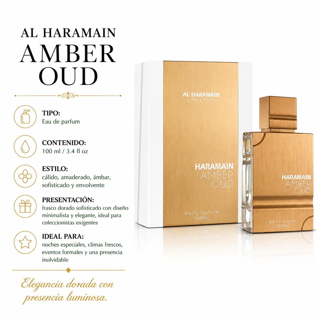 Al Haramain Amber Oud White EDP 100 ml