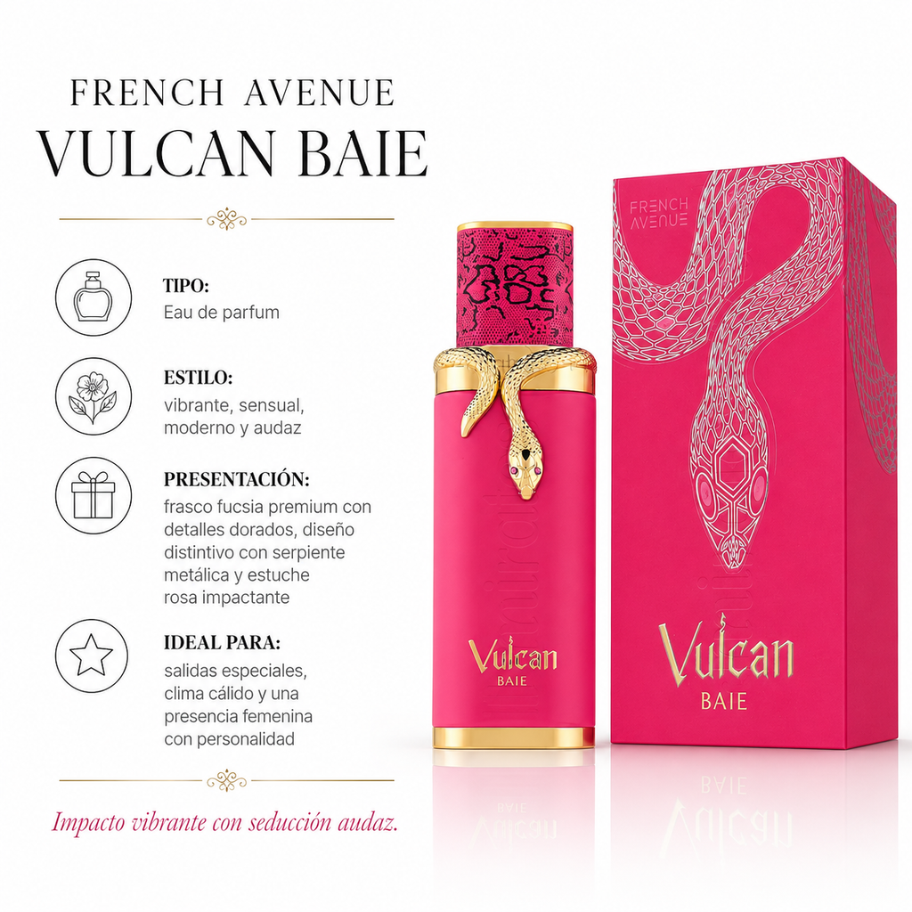 French Avenue Vulcan Baie Eau de Parfum Unisex 100ml