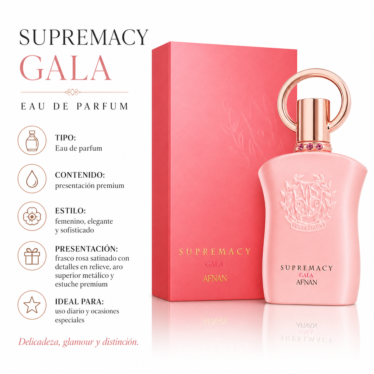 Afnan Supremacy Gala Women Eau de Parfum Femenino 90ml