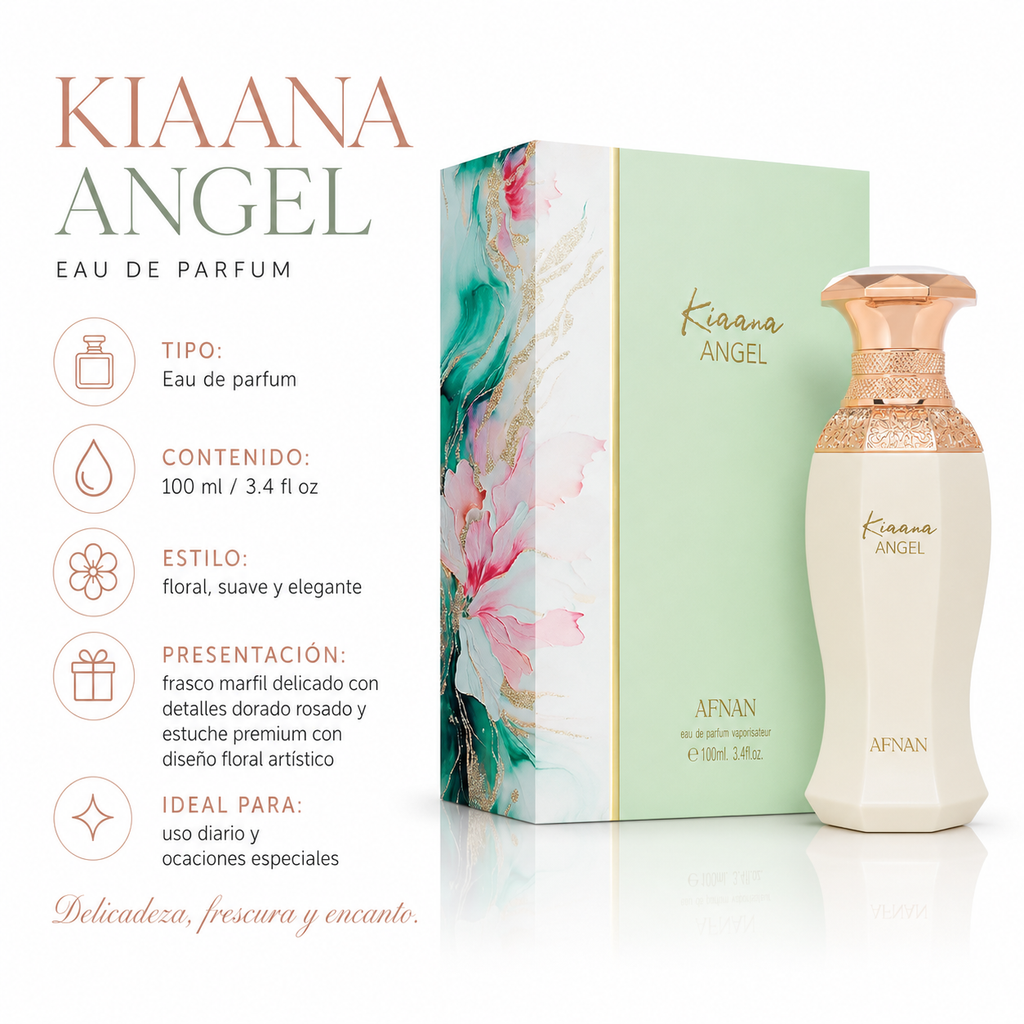 Afnan Kiaana Angel Eau de Parfum Femenino 100ml
