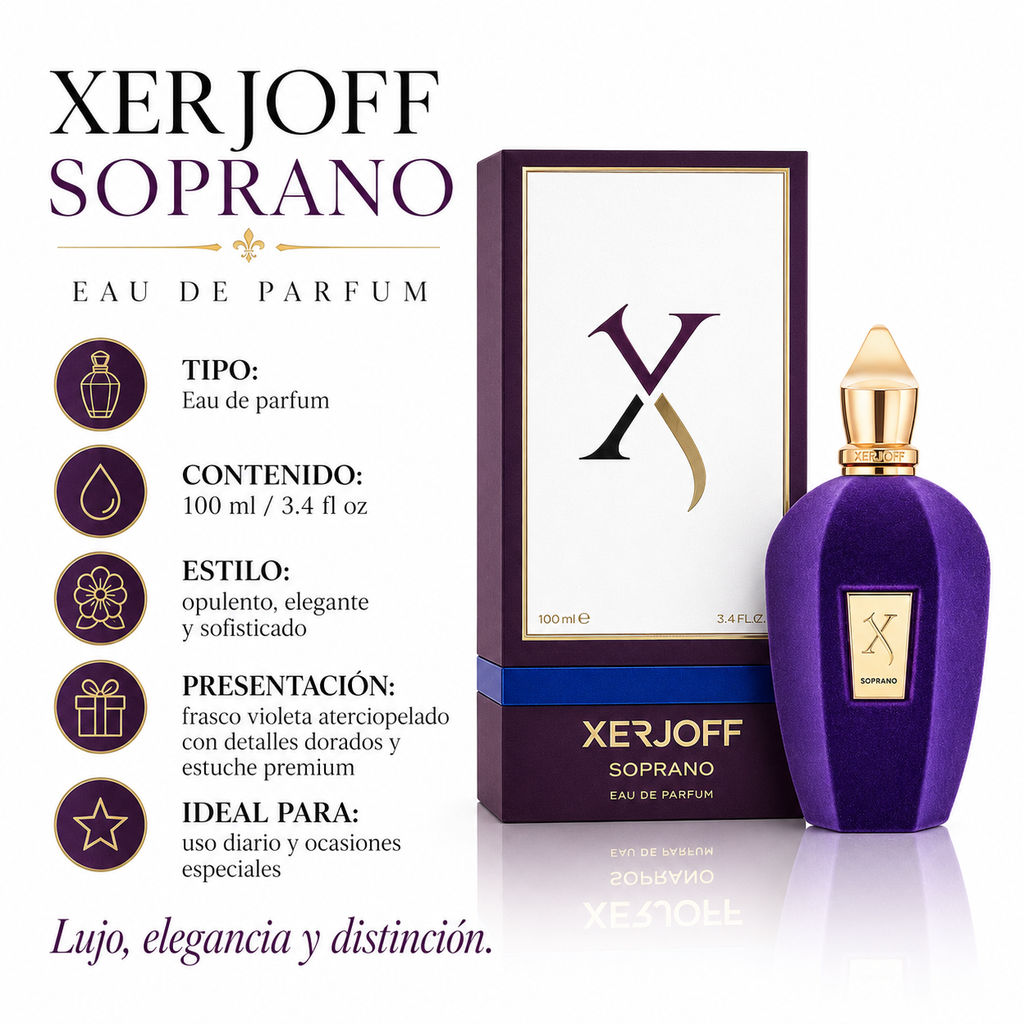 Xerjoff Soprano Eau de Parfum Unisex 100ml