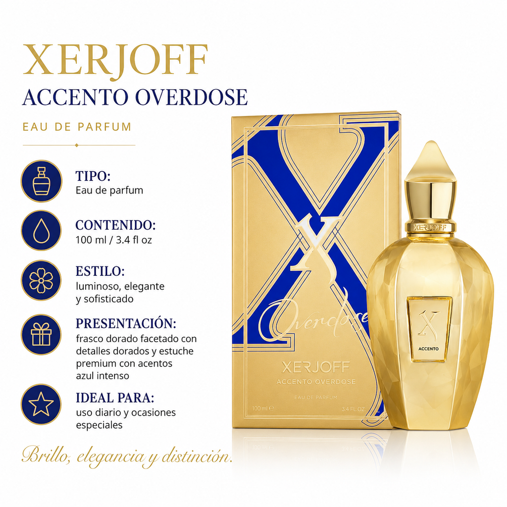Xerjoff Overdose Accento Eau de Parfum Unisex 100ml