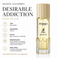 Body Splash Maison Alhambra Desirable Addiction Femenino 250ml
