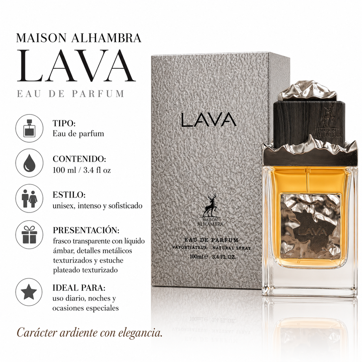 Maison Alhambra Lava Eau de Parfum Unisex 100ml