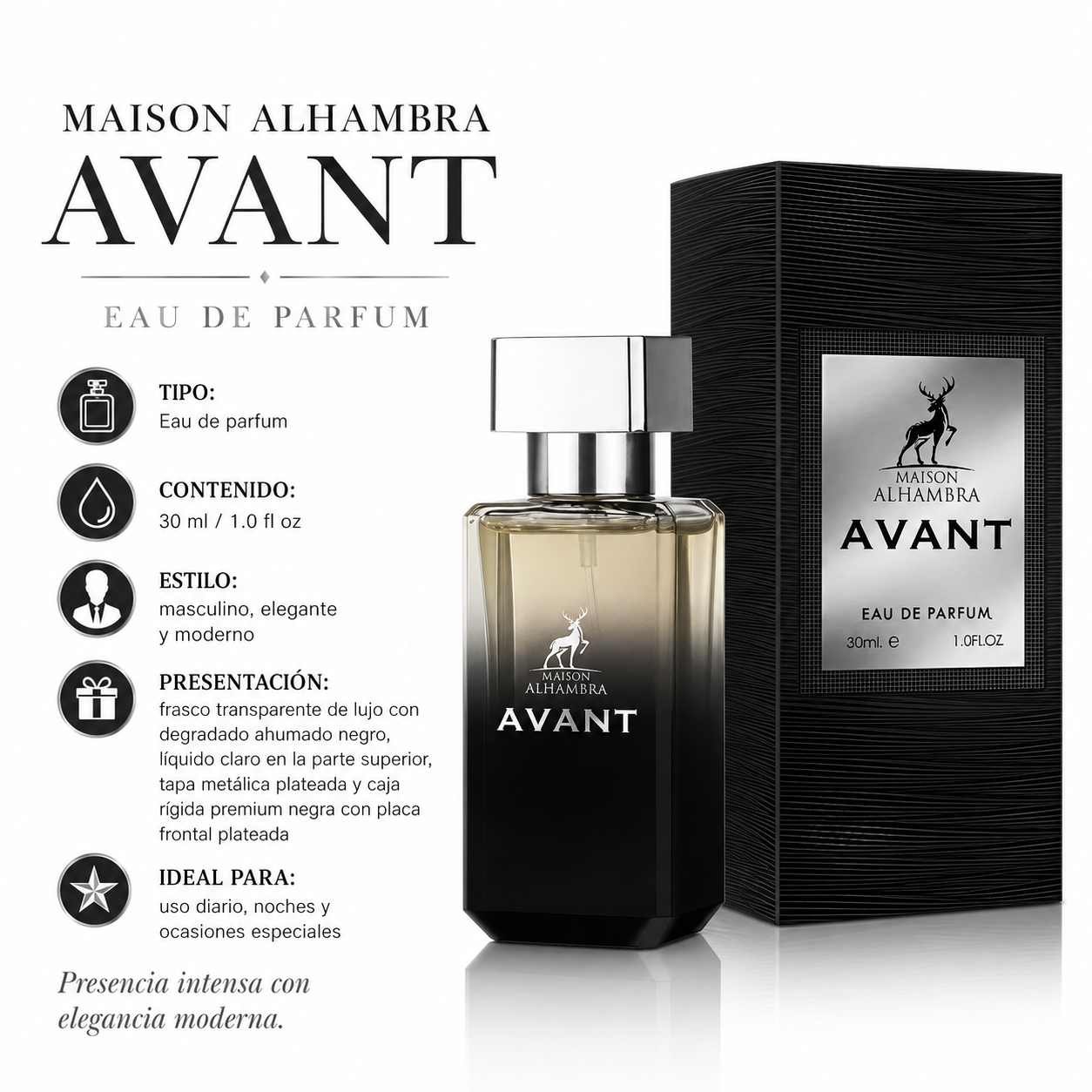 Maison Alhambra Evant Eau de Parfum Masculino 30ml