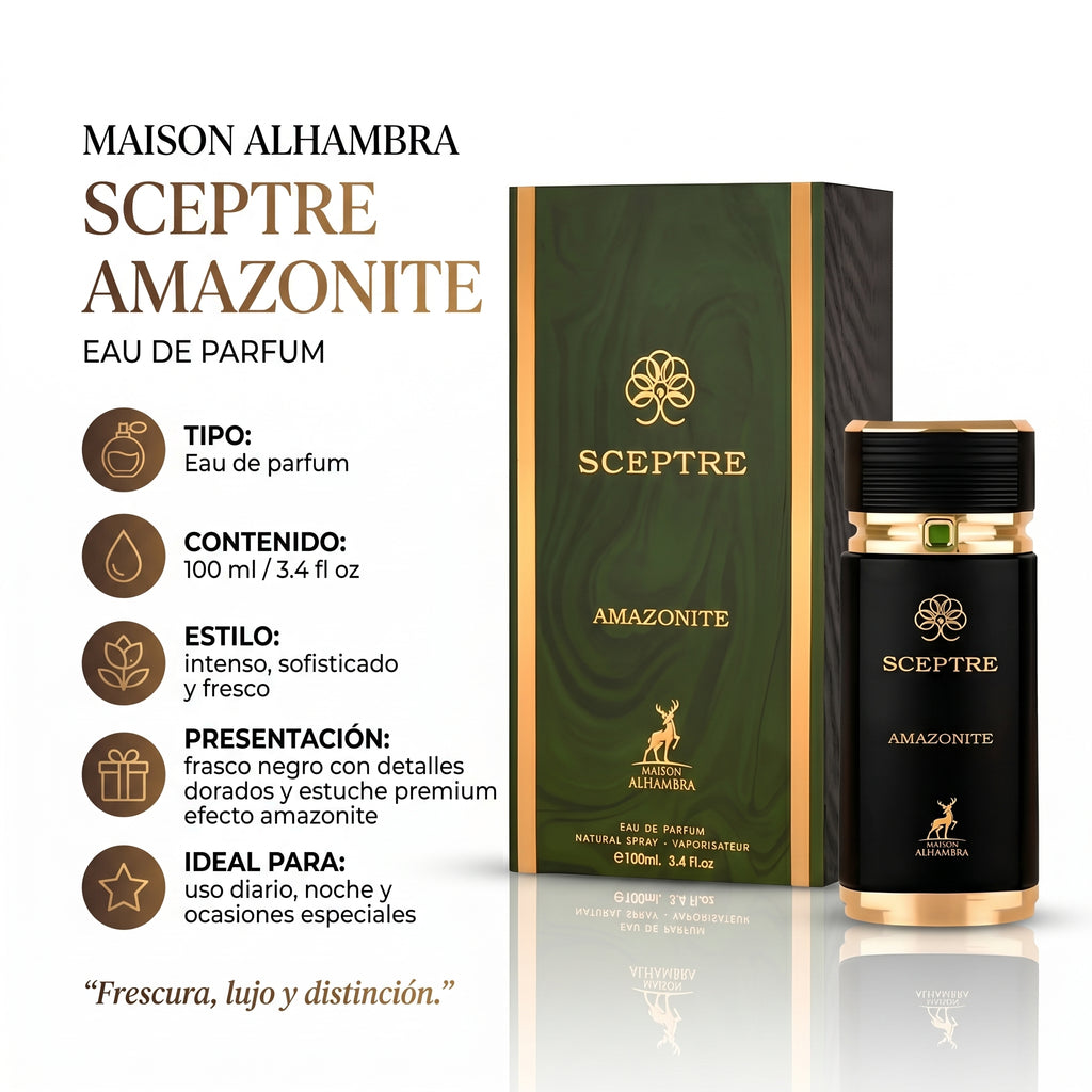 Maison Alhambra Sceptre Amazonite Eau de Parfum Masculino 100ml