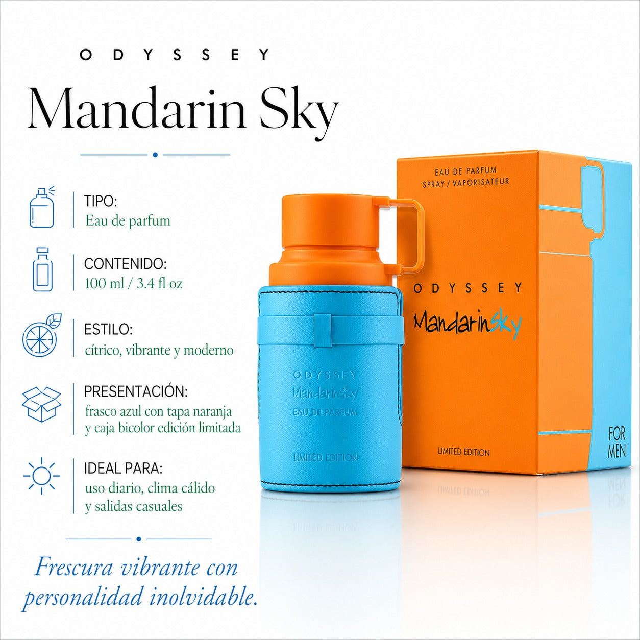 Armaf Odyssey Mandarin Sky Eau de Parfum Masculino 100ml