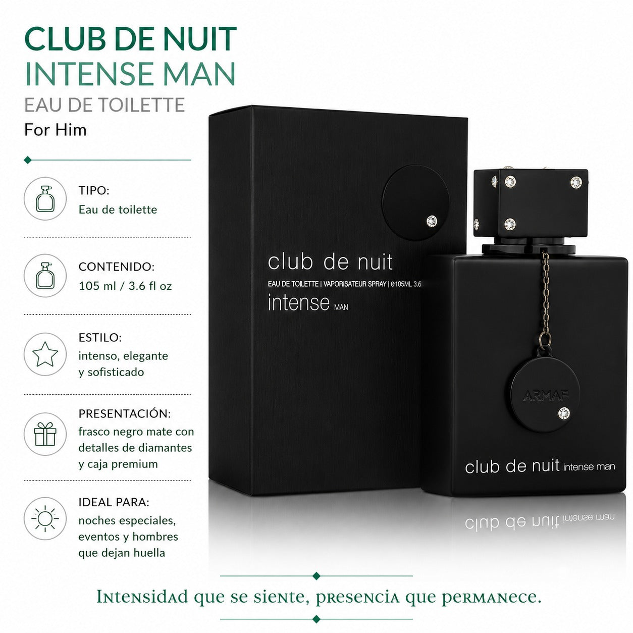 Armaf Club De Nuit Intense Eau de Toilette Masculino 105ml