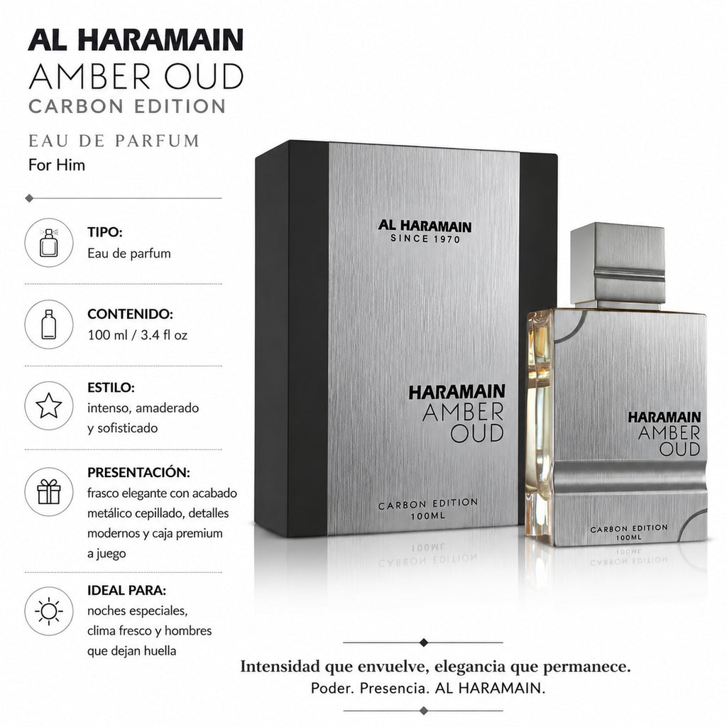 Al Haramain Amber Oud Carbon Edition EDP 100 ml