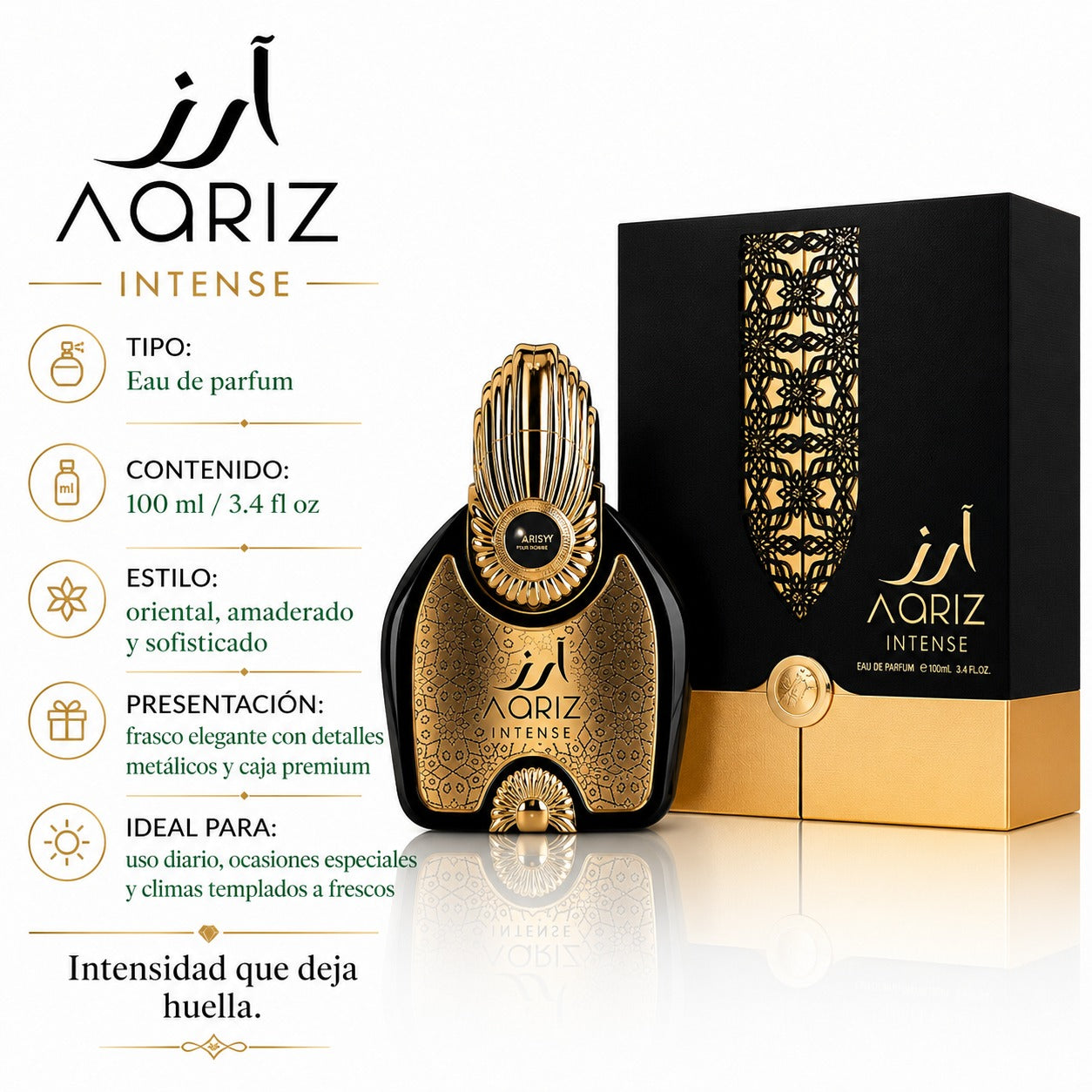 Arabiyat Prestige Aariz Intense Eau de Parfum 100ml