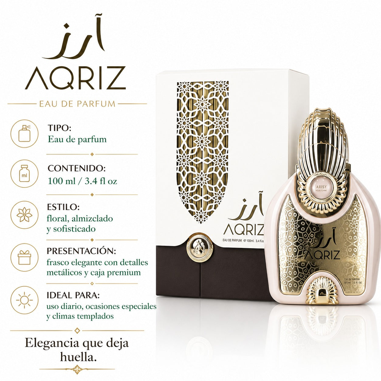 Arabiyat Prestige Aariz Unissex Eau de Parfum 100ml