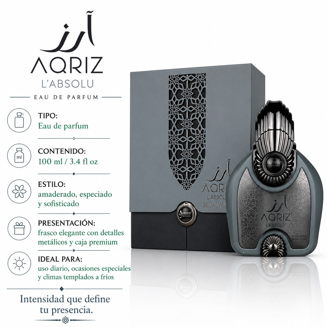 Arabiyat Prestige Aariz L'Absolu Eau de Parfum 100ml