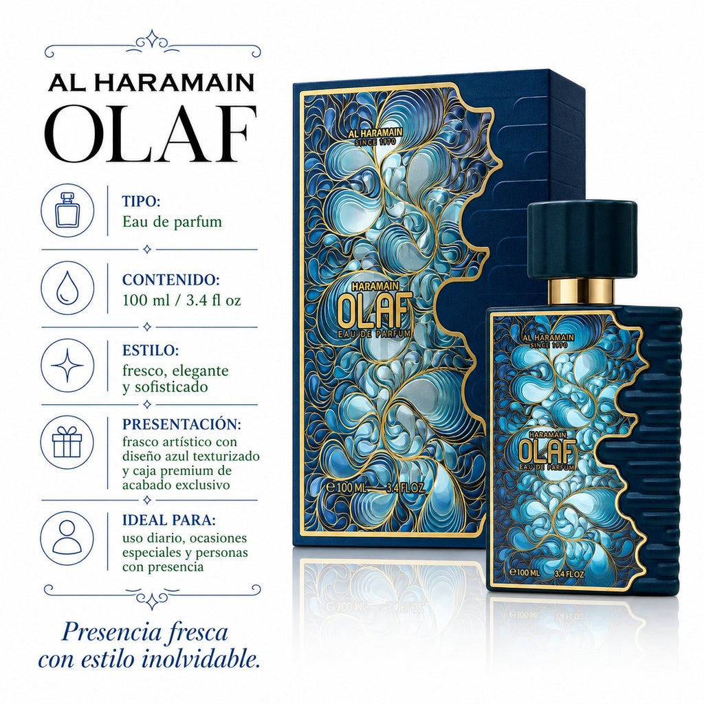 Al Haramain Olaf Masculino Eau de Parfum 100ml