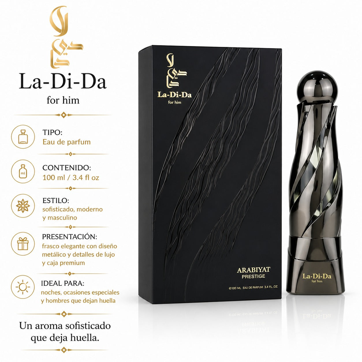 Arabiyat Prestige La Di Da Homme Eau de Parfum 100ml