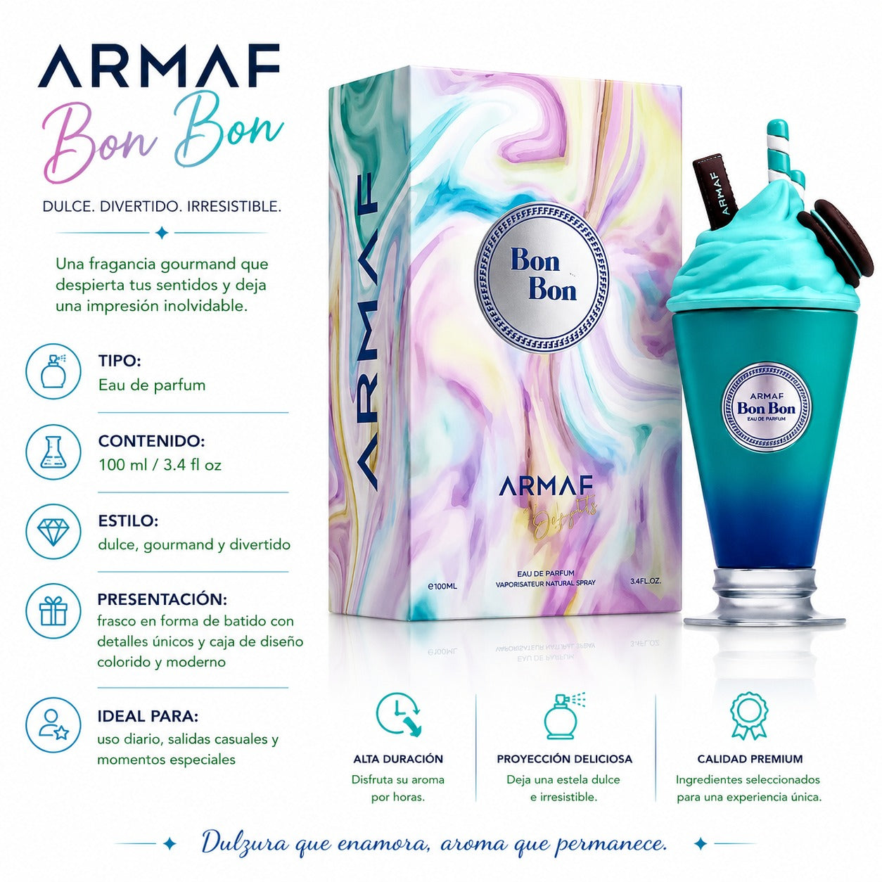 Armaf Bon Bon Eau De Parfum Femenino 100ml