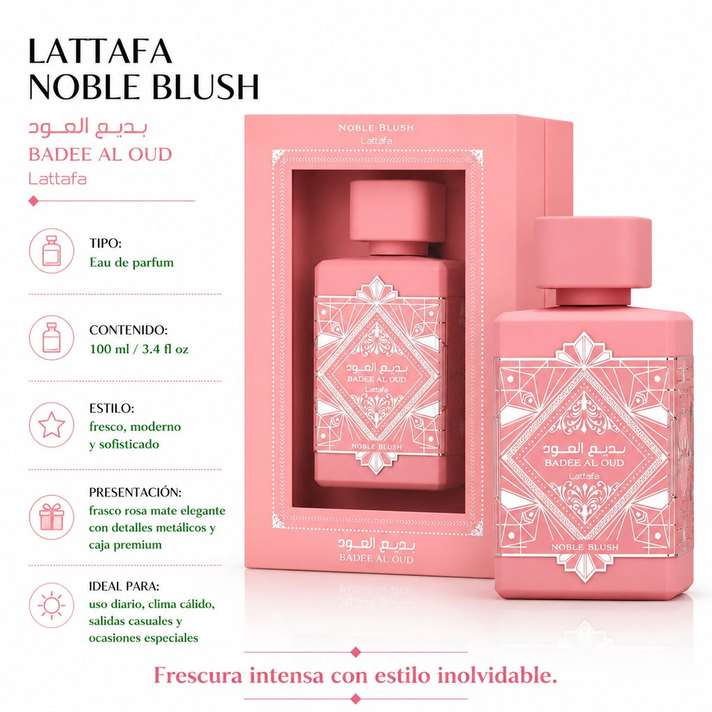 Lattafa Badee Al Oud Noble Blush Unisex EDP 100 ml