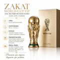 Zakat World Cup Vip Eau de Parfum Masculino 80ml - Edición Verde