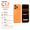 Oukitel C17 128GB 4GB RAM Dual SIM Pantalla 6.52" - Naranja
