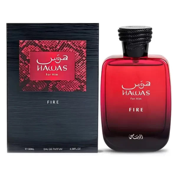 Rasasi Hawas Fire Eau de Parfum Masculino 100ml
