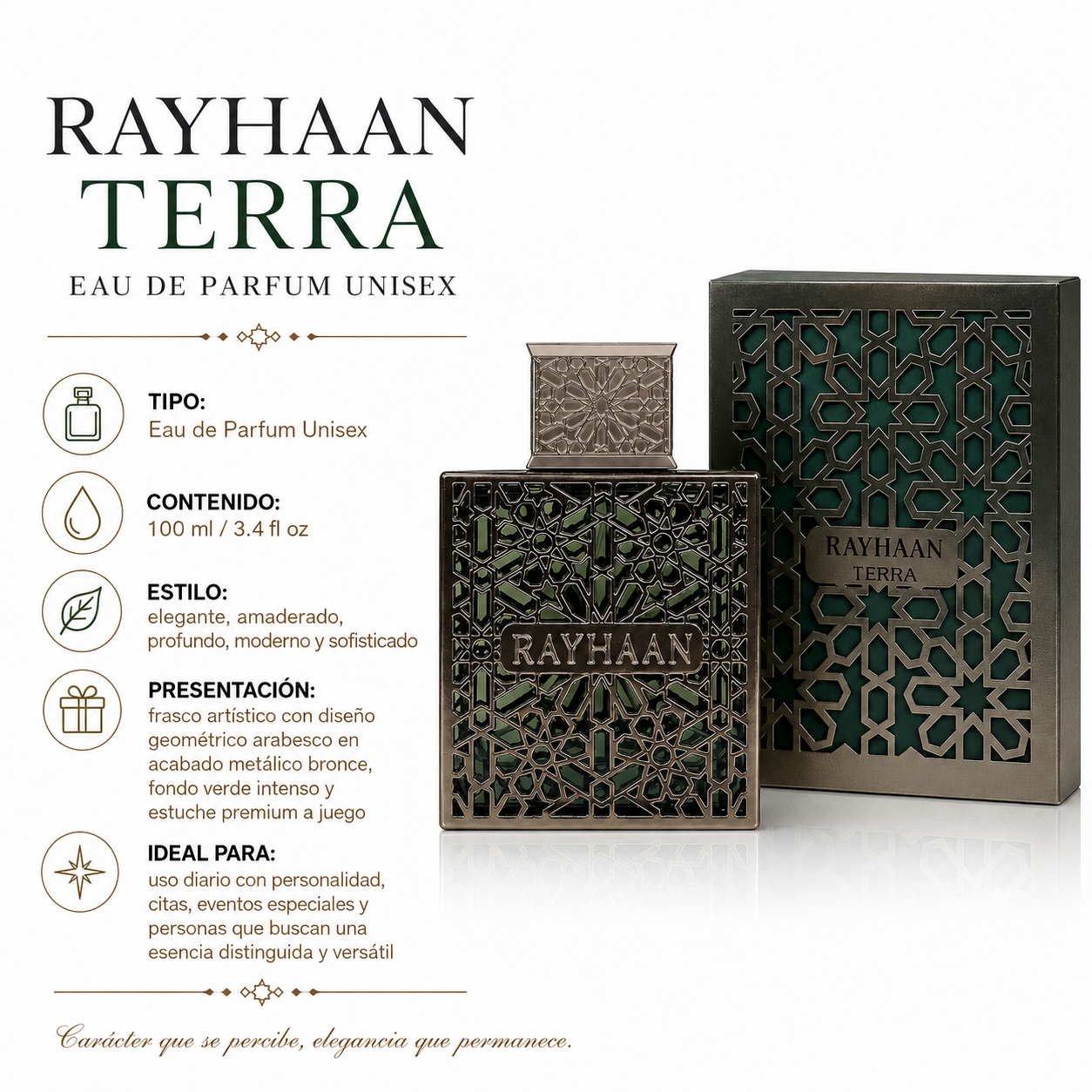 Rayhaan Terra Eau de Parfum Unisex 100ml