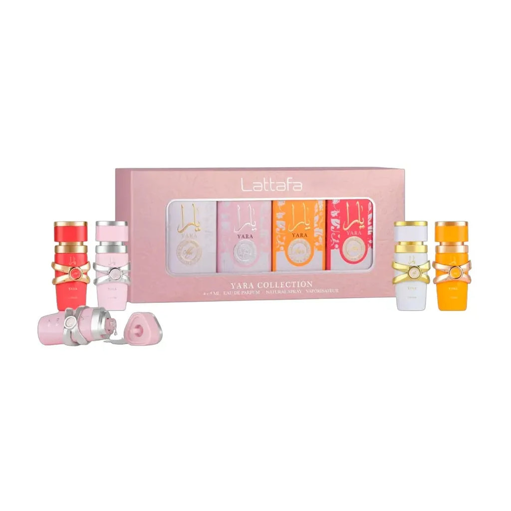 Kit Lattafa Yara Collection 4 en 1 EDP Femenino 5ml