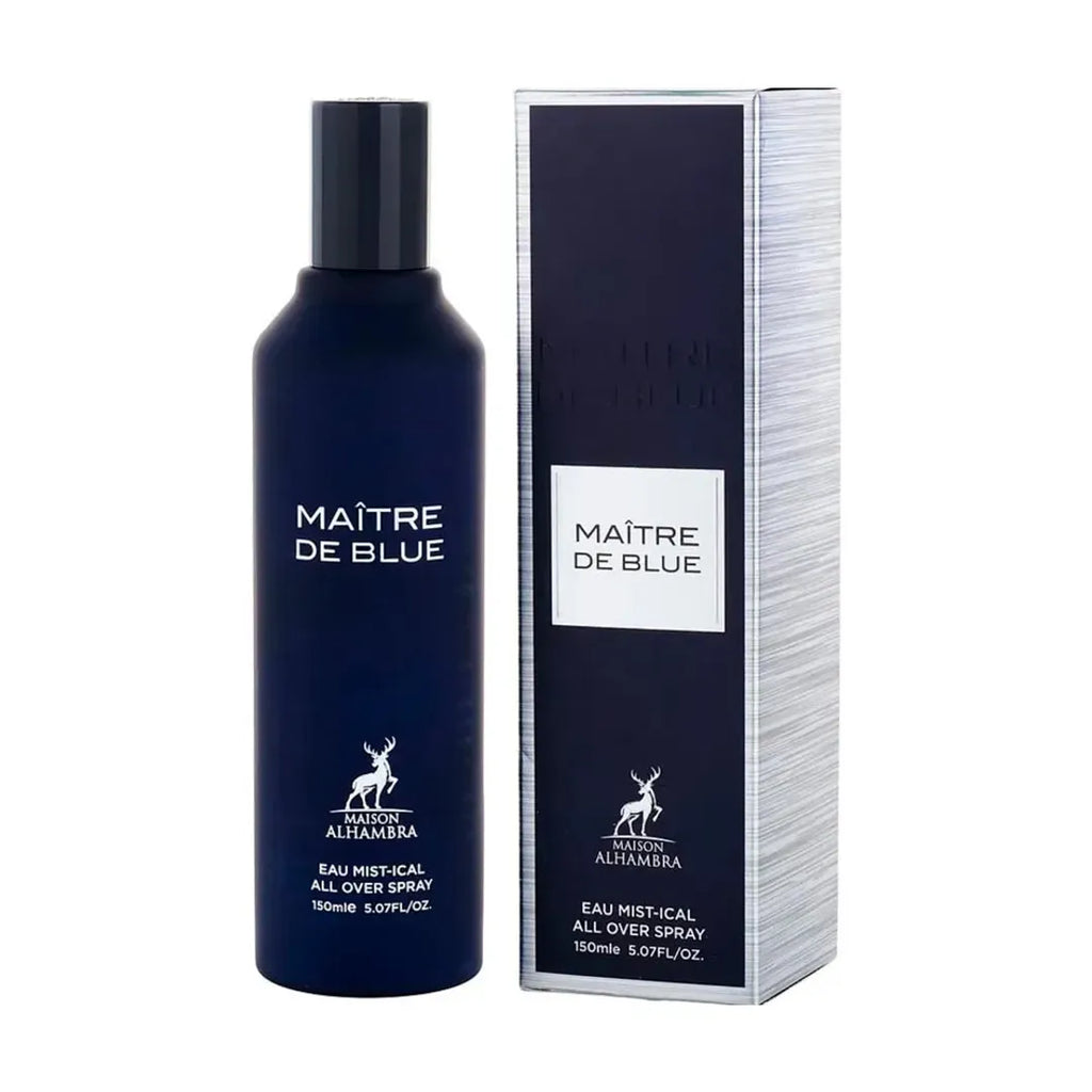 Maison Alhambra Blue de Chance Eau Mistical Splash Corporal Masculino 150ml