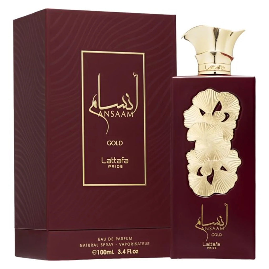 Lattafa Ansaam Gold Eau de Parfum Femenino 100ml.