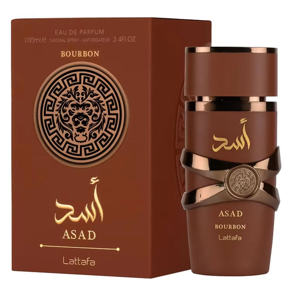 Lattafa Asad Bourbon Eau de Parfum Unissex 100ml